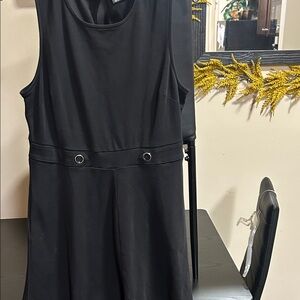 New York & Company Black A-Line Skirt